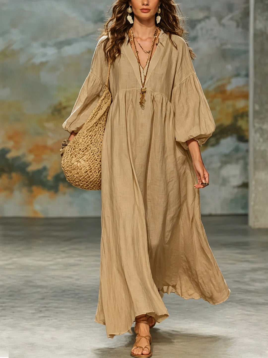 Giulia | Abito Lungo Boho Chic