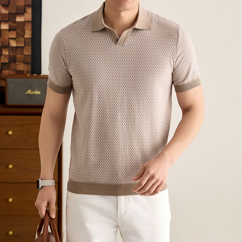 Lorenzo | Polo in Maglia Elegante