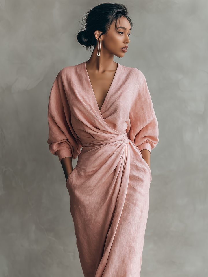 Sofia | Abito Drappeggiato Elegante