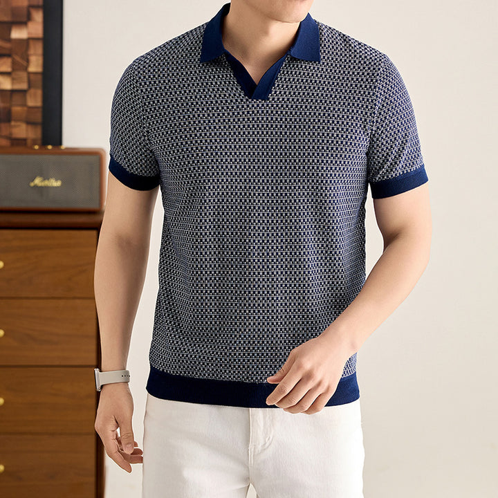 Lorenzo | Polo in Maglia Elegante