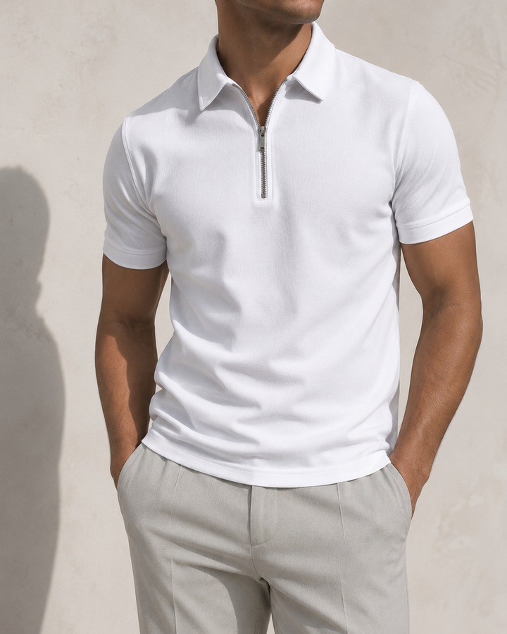 Lorenzo | Polo con Zip Elegante
