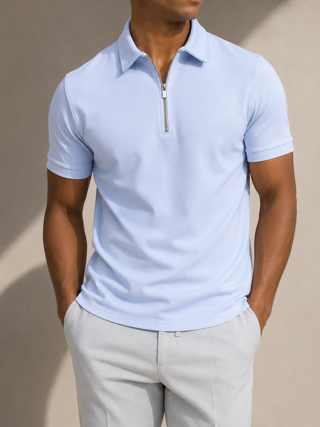 Lorenzo | Polo con Zip Elegante
