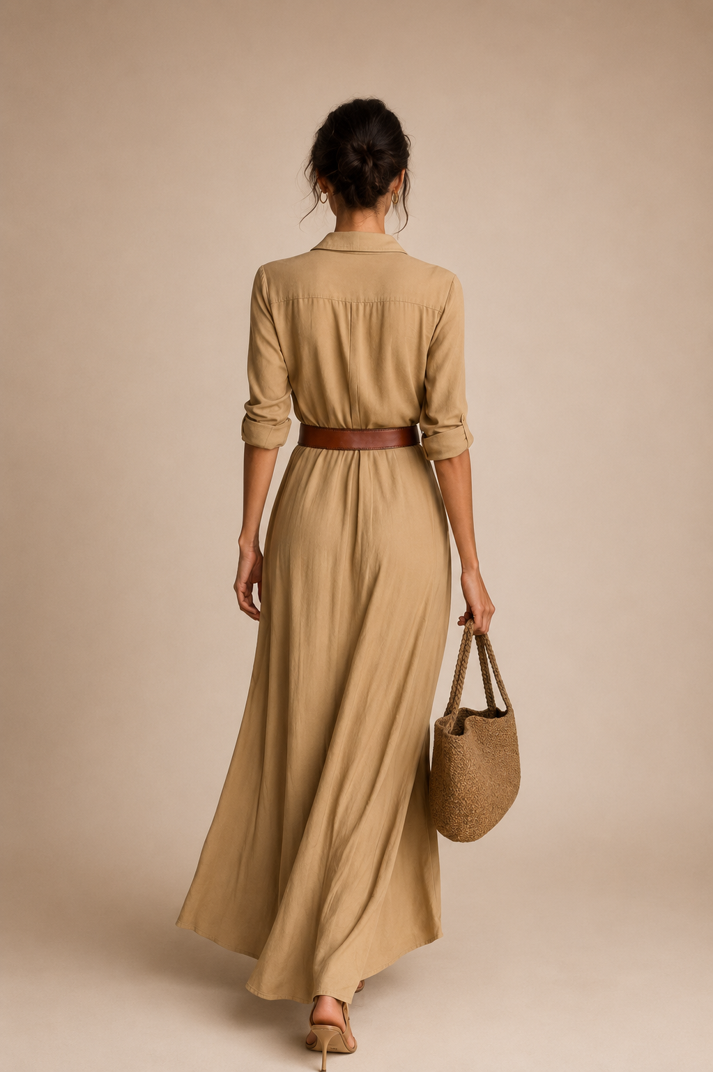 Valeria | Abito Camicia Maxi