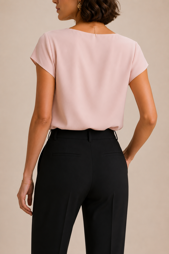 Aurora | Blusa Elegante con Scollo Incrociato