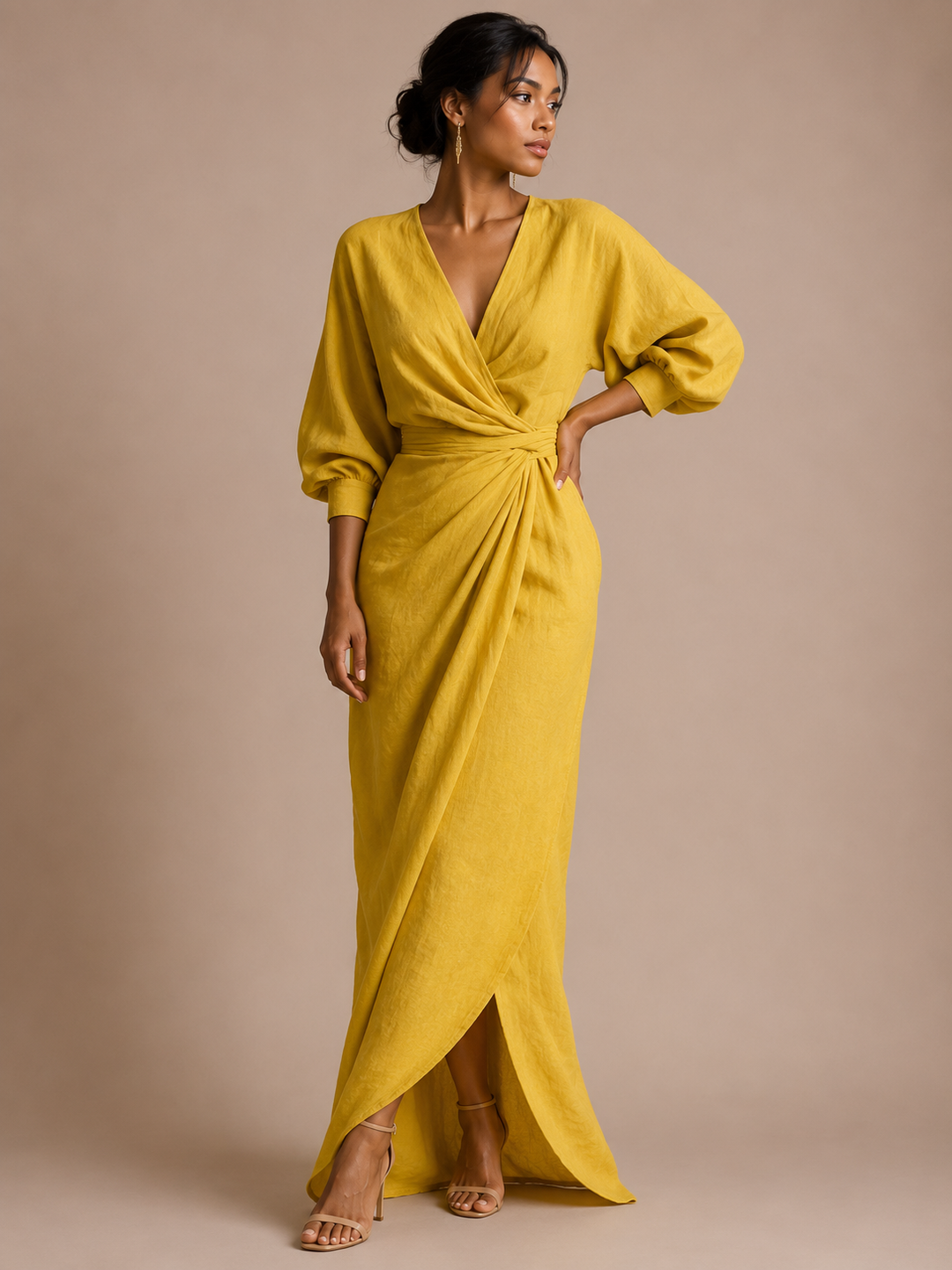 Sofia | Abito Drappeggiato Elegante