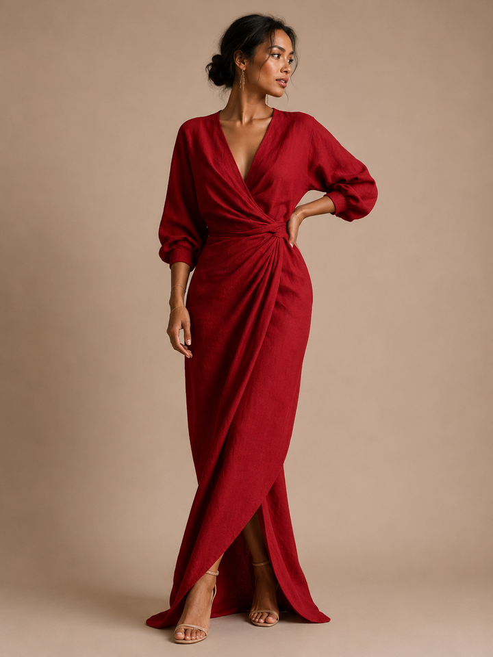 Sofia | Abito Drappeggiato Elegante