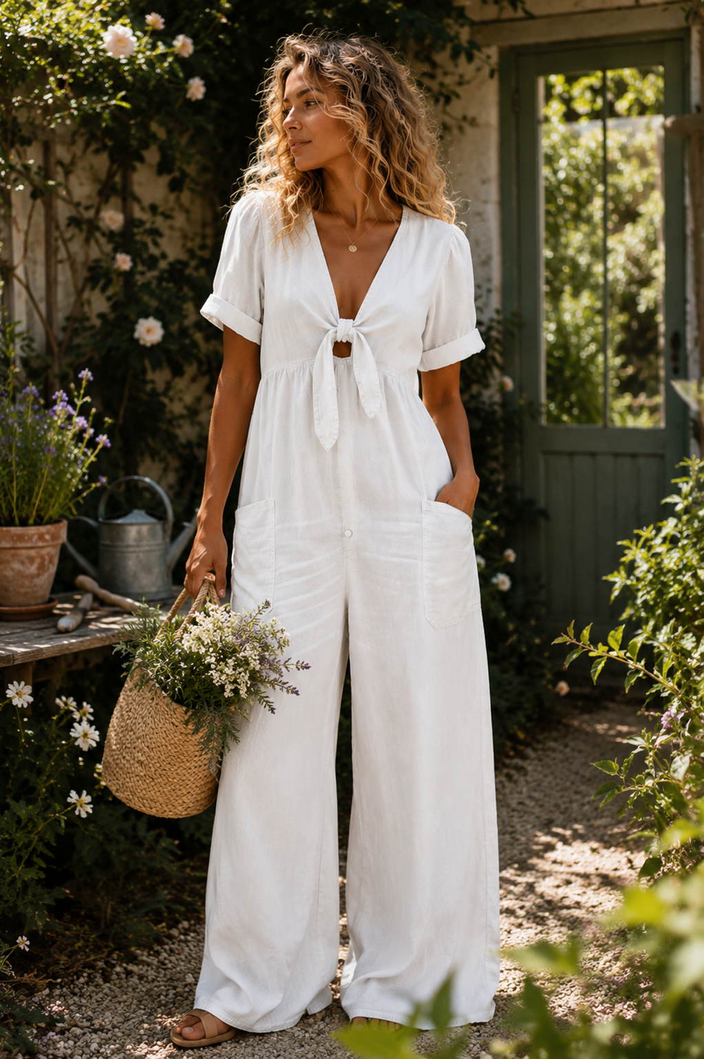 Aurora | Abito Maxi in Denim