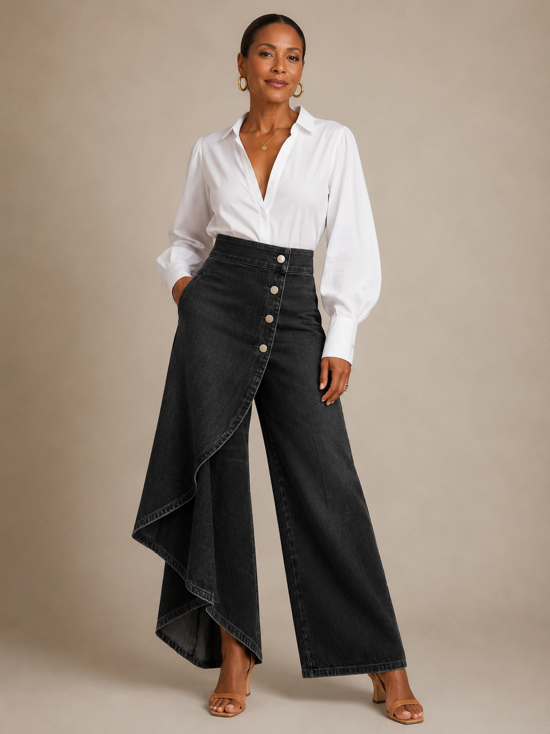Chiara | Gonna Pantalone in Denim