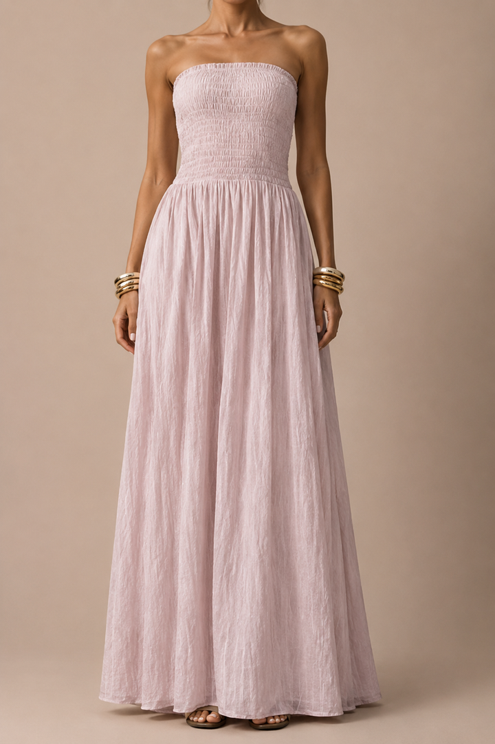 Isabella | Abito Lungo Strapless