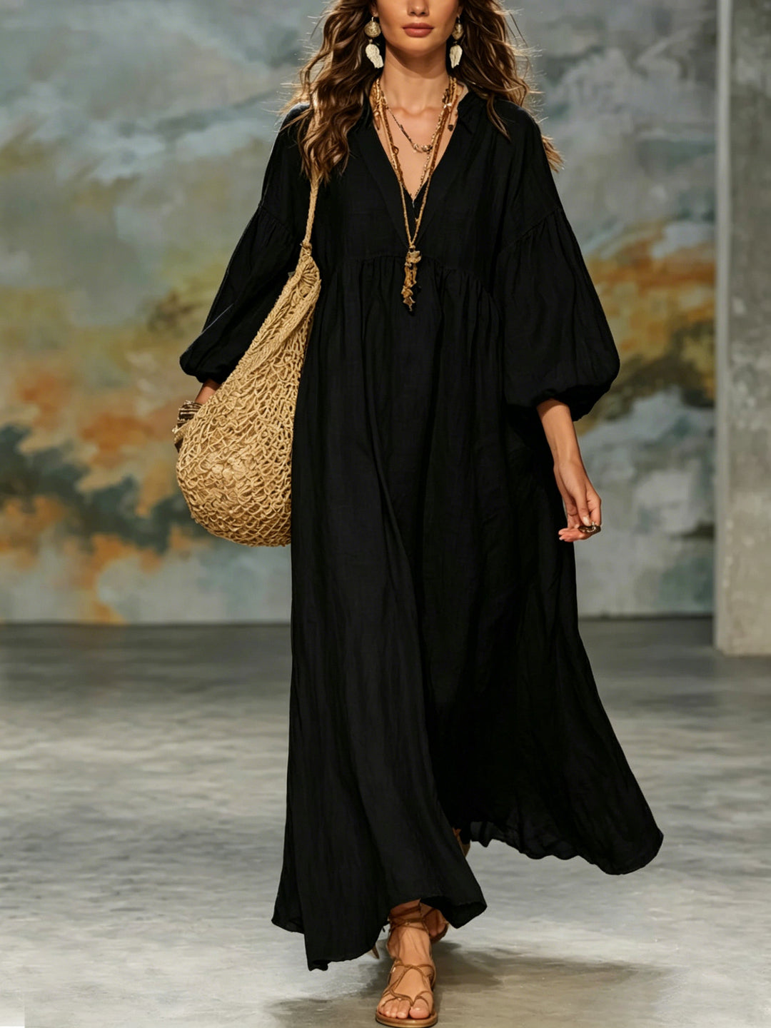 Giulia | Abito Lungo Boho Chic