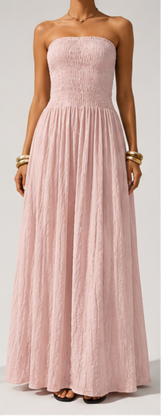 Isabella | Abito Lungo Strapless
