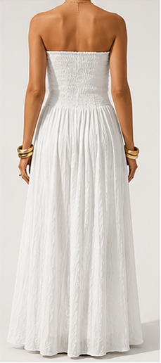 Isabella | Abito Lungo Strapless