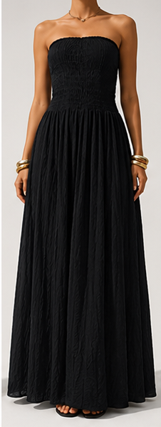 Isabella | Abito Lungo Strapless